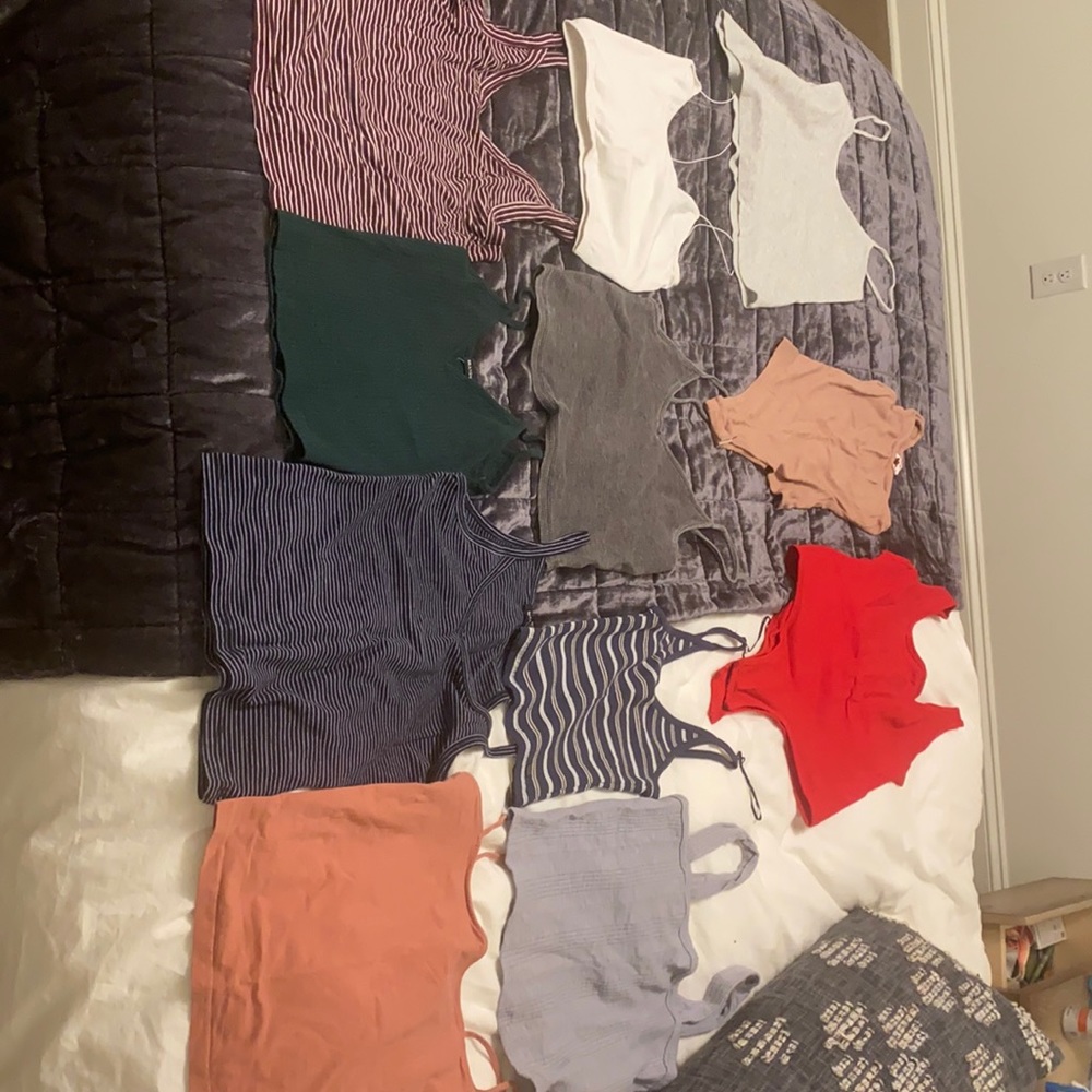 tank tops/body suits ($3 each)